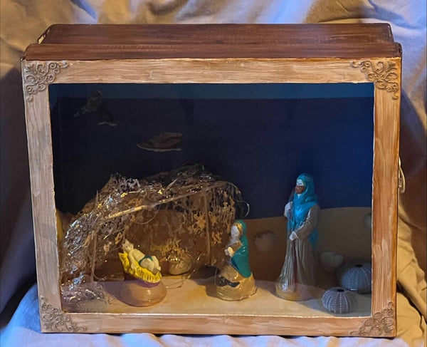 Crèche de Noël Bord de mer