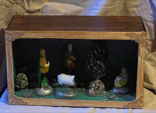 Crèche de Noël Dans la Prairie