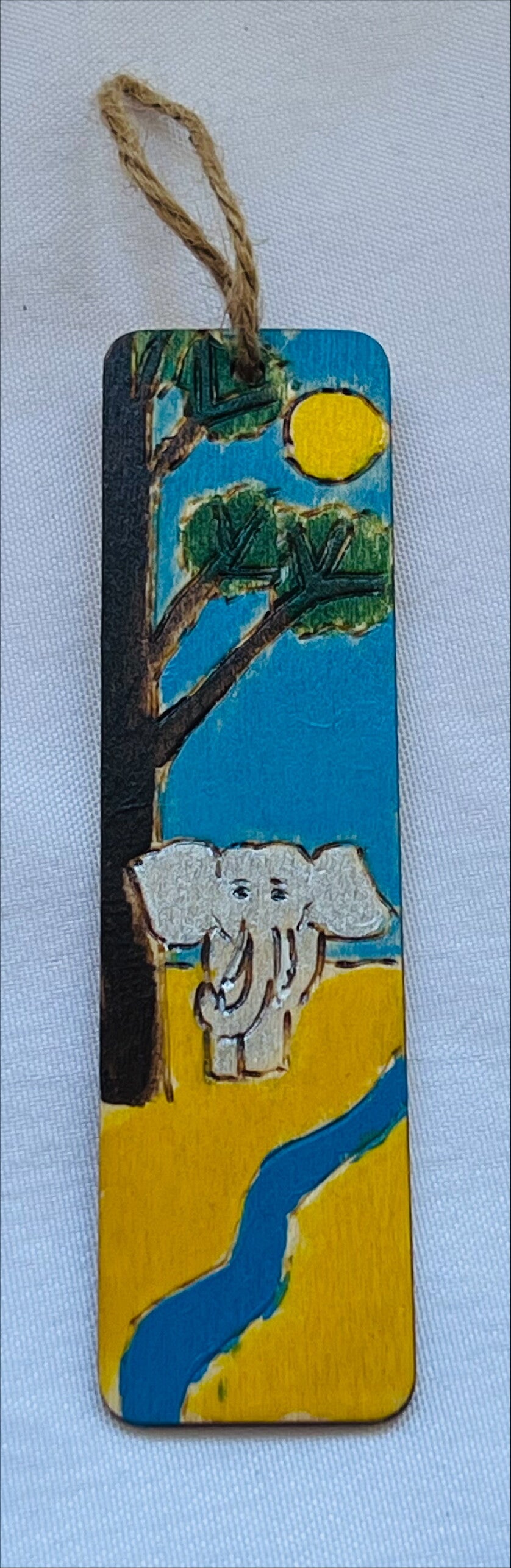 Marque page Elephant