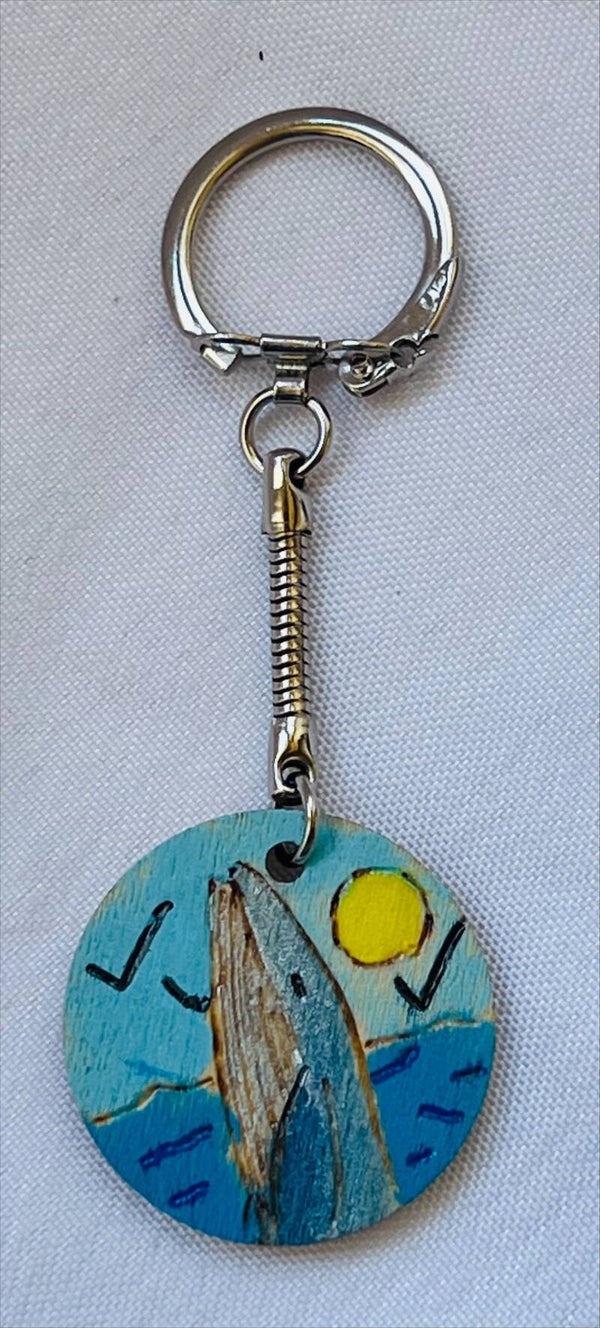 Porte clés Baleine