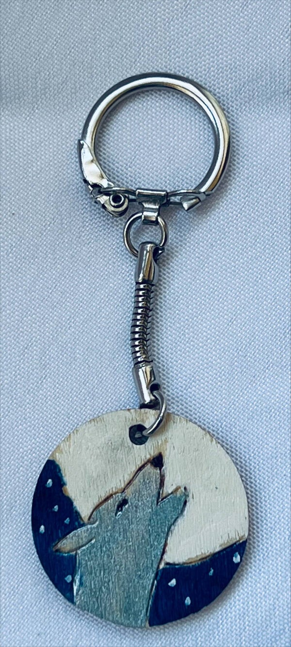 Porte clés Loup