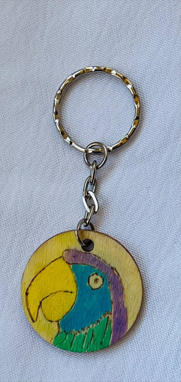 Porte clés Perroquet