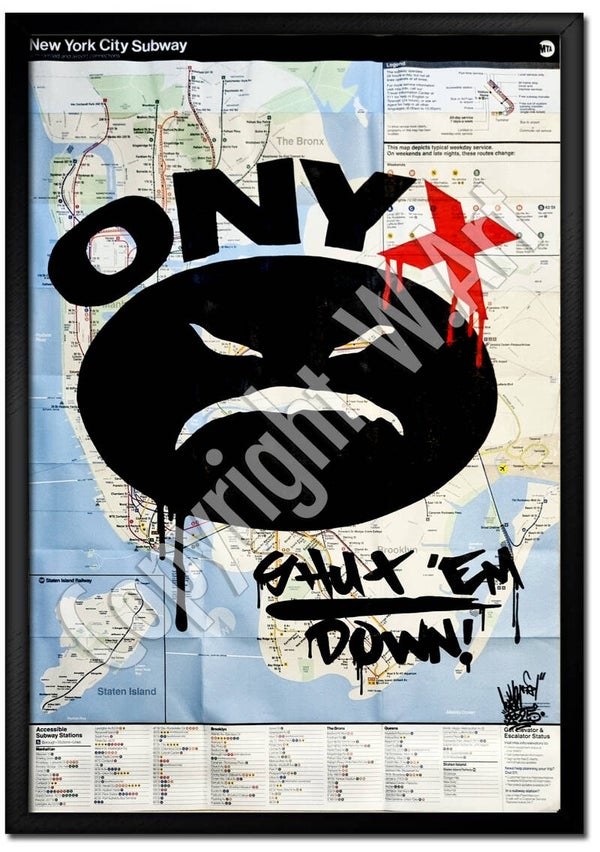 Rap Maps - "ONYX Logo"