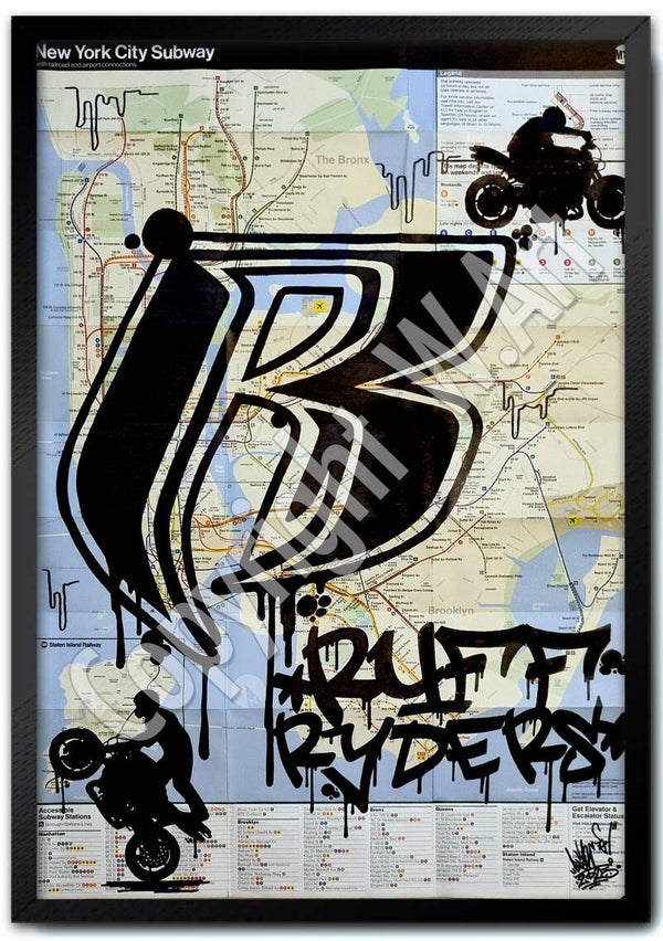 Rap Maps - "Ruff Ryders" Logo