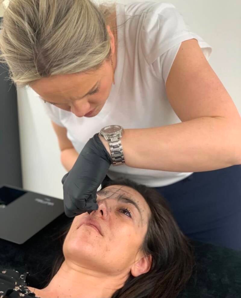 Behandeling browmapping