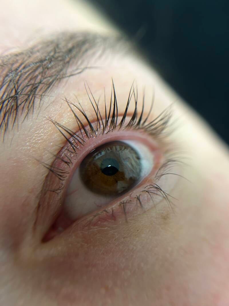 Resultaat Lashlift Just ME Laakdal