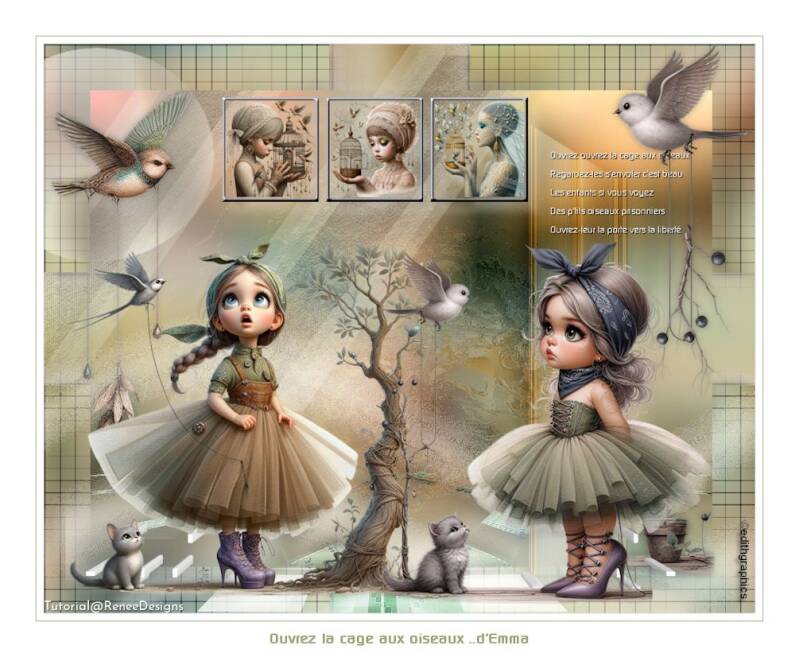 ouvrez la cage-aux-oiseaux