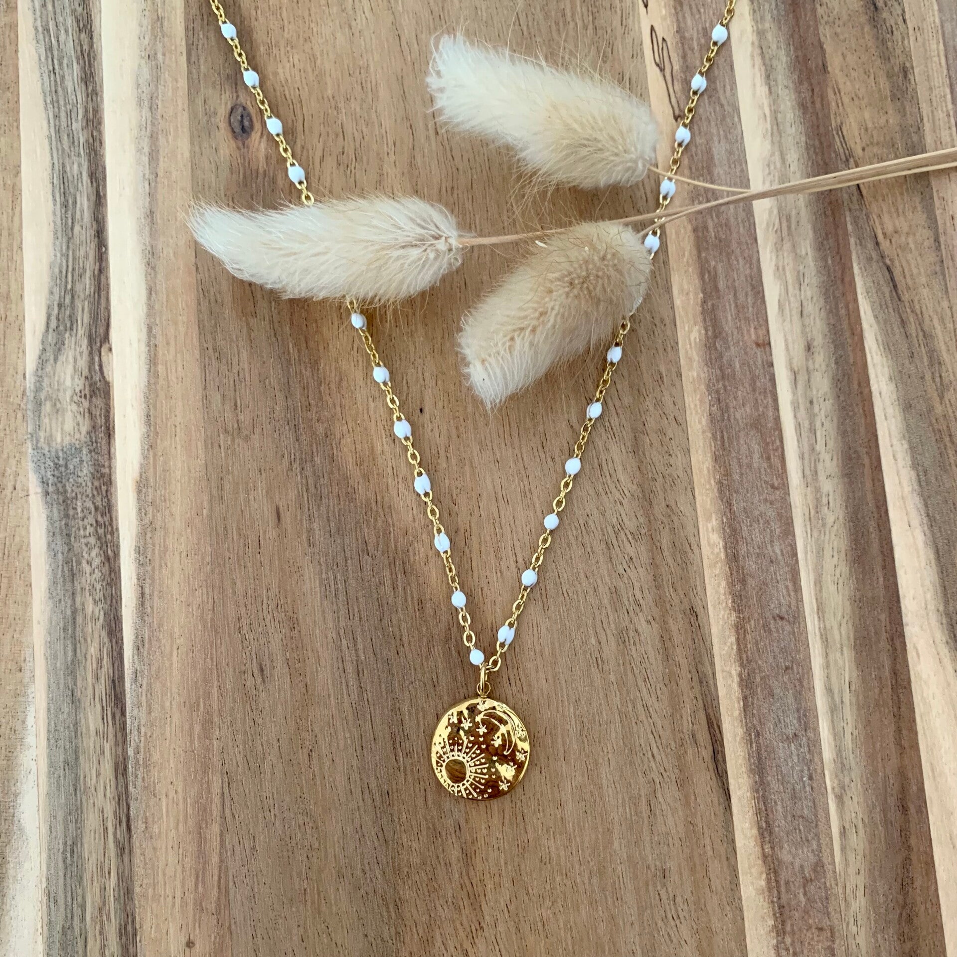 Collier "Solia" doré