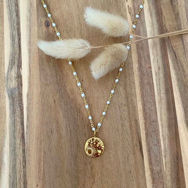 Collier "Solia" doré