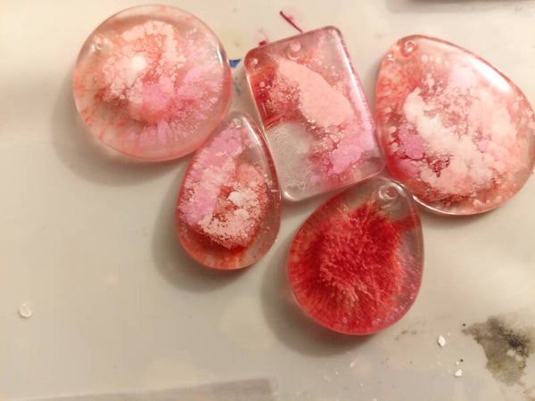 Pendentif irisé