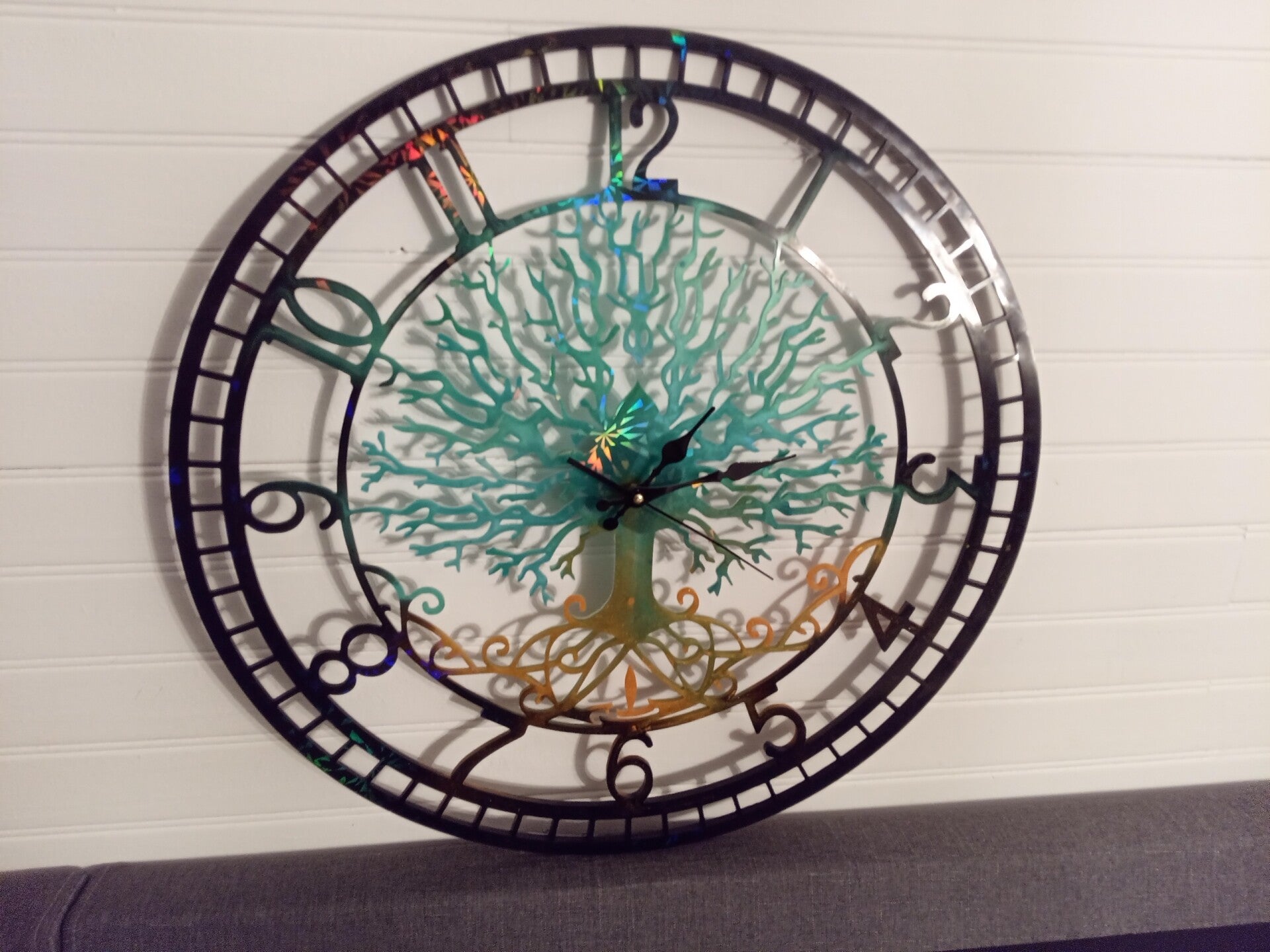 Horloge arbre de vie