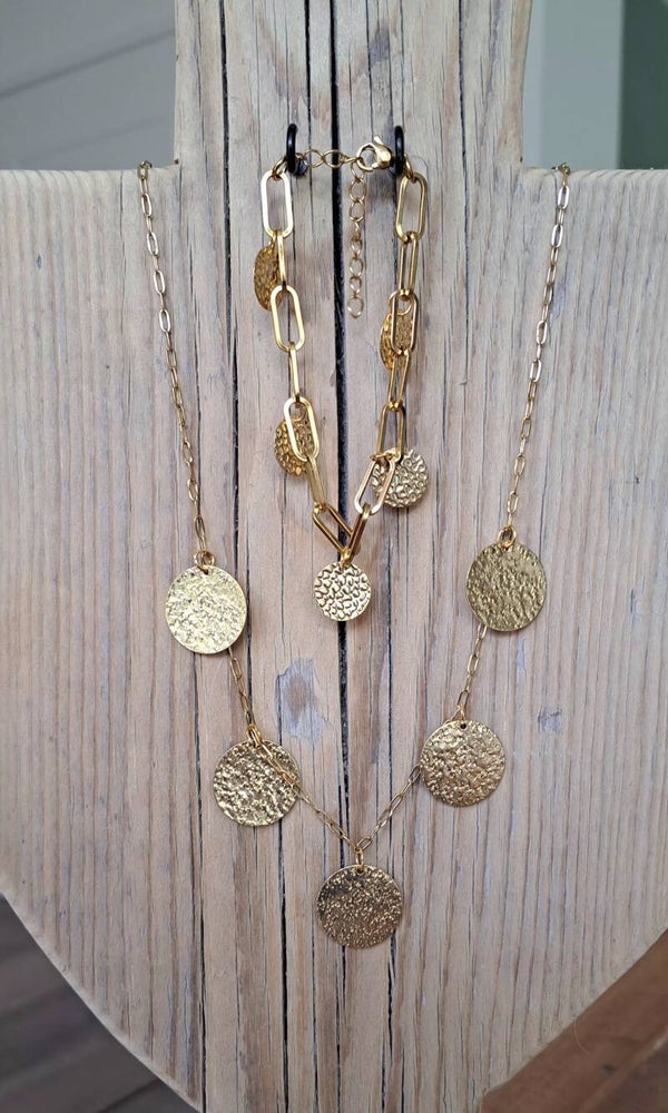 Ketting munten goud.