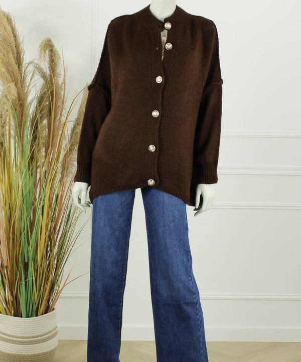Vest Sofia – Coffee