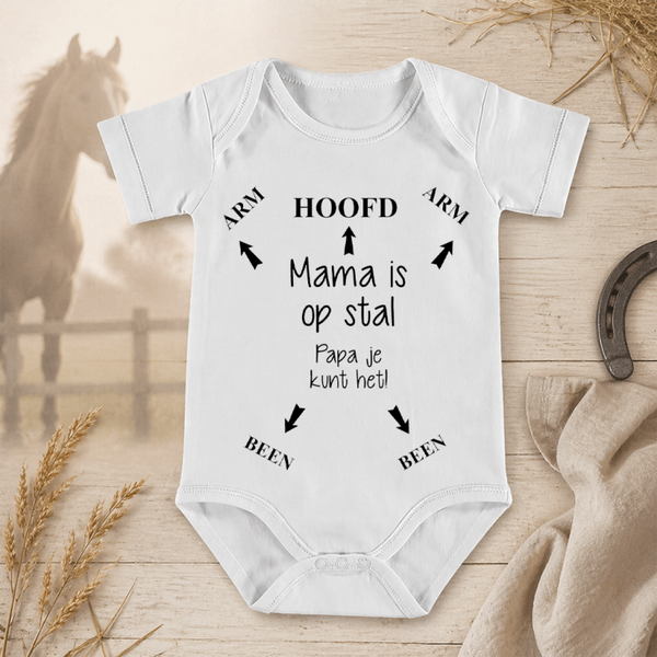 Mama is op stal, Papa je kunt het!