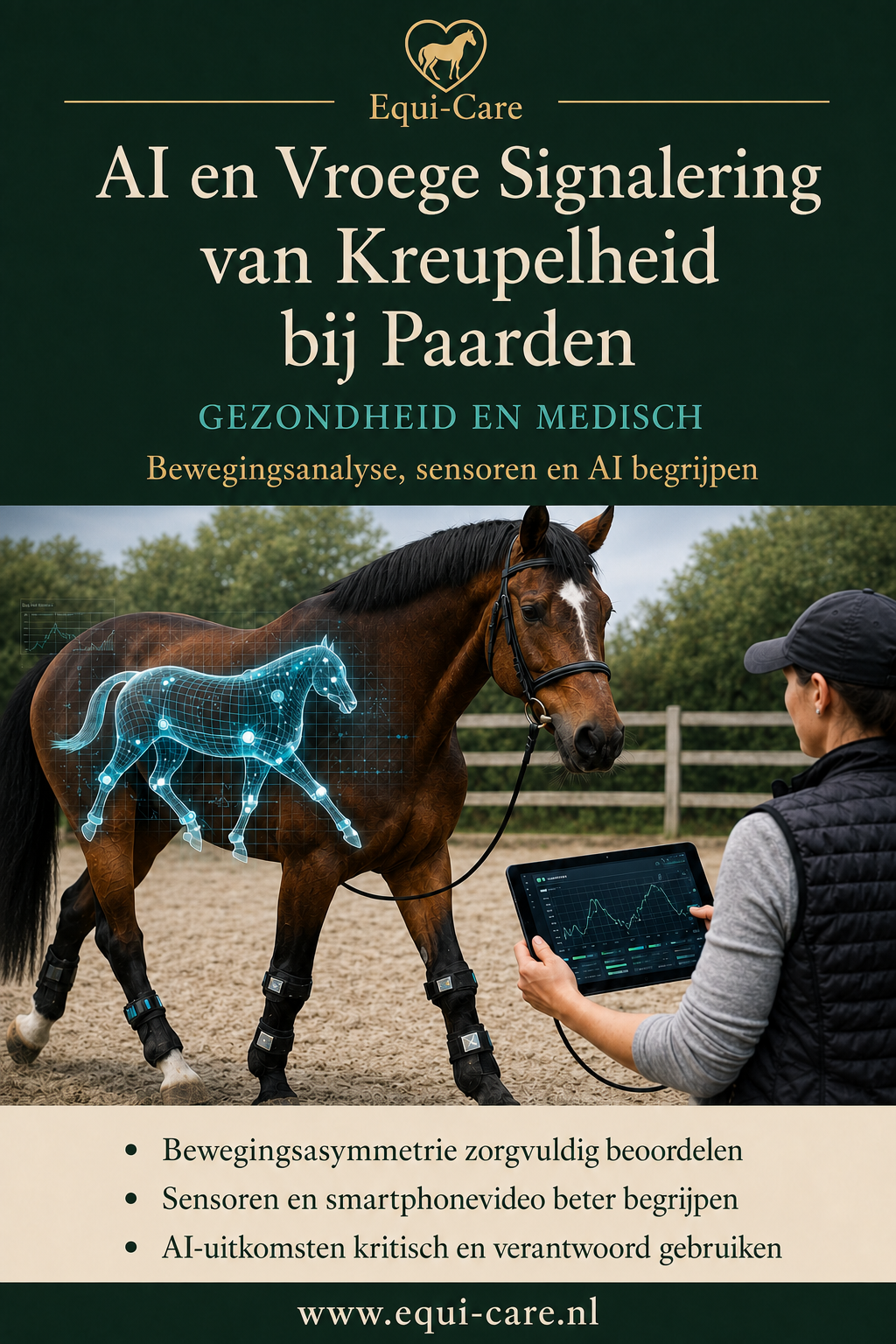 AI en Vroege Signalering van Kreupelheid bij Paarden