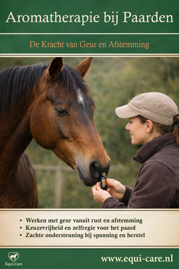 Aromatherapie bij Paarden | Geur, aandacht en verbinding