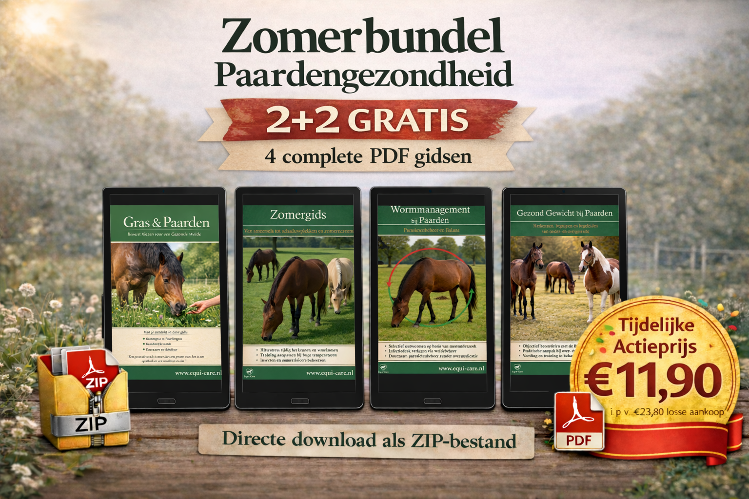 2 + 2 Zomerbundel 4 gidsen