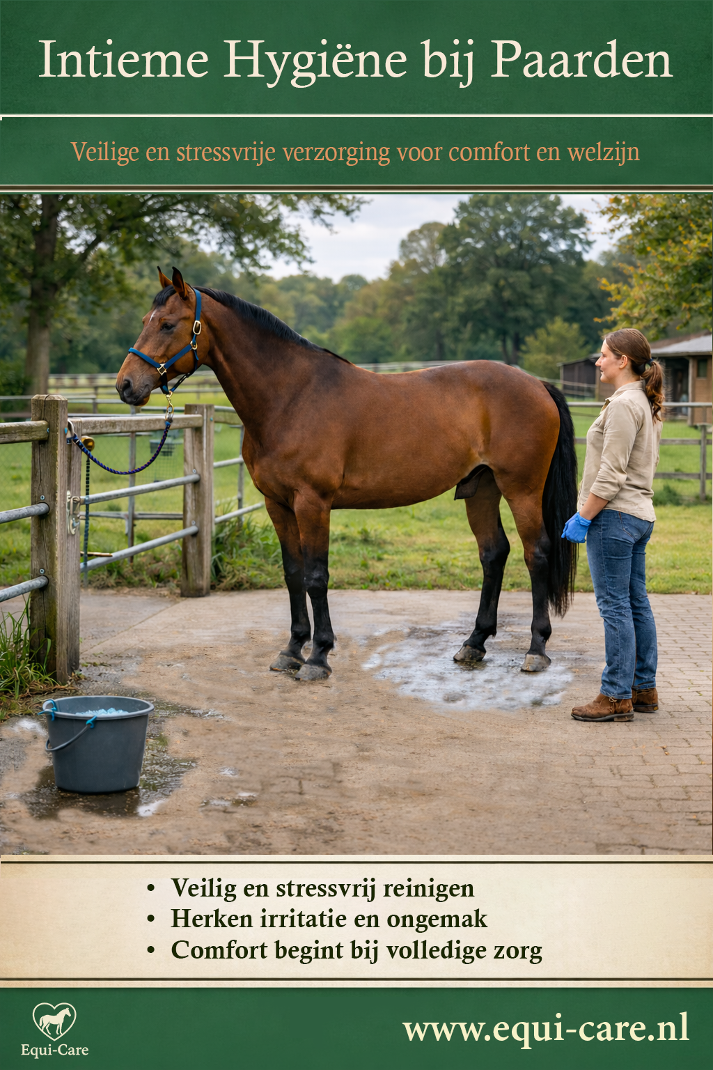 Intieme Hygiëne bij Paarden