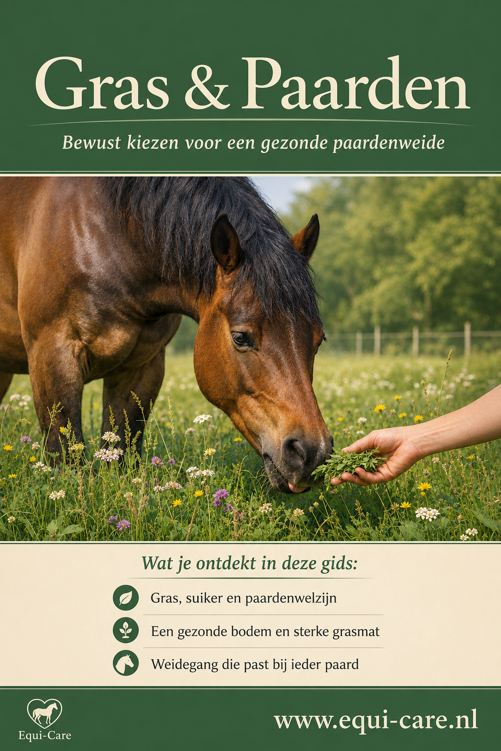 Gras & Paarden | Bewust kiezen voor een gezonde paardenweide