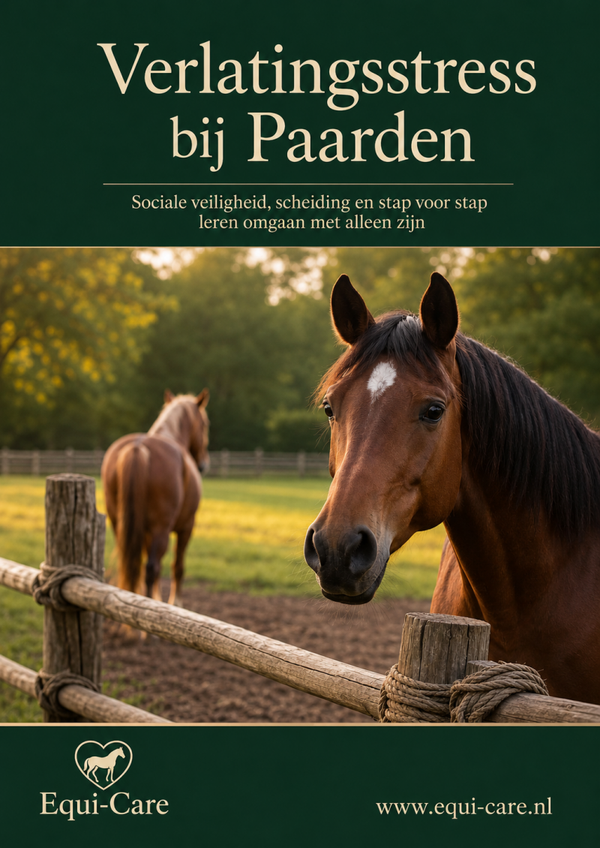 Verlatingsstress bij Paarden