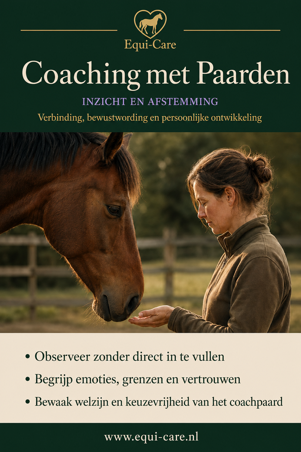 Coaching met Paarden