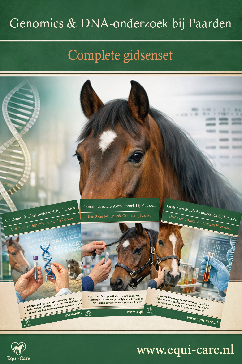 Equi-Care Serie Genetica & Gezondheid  compleet