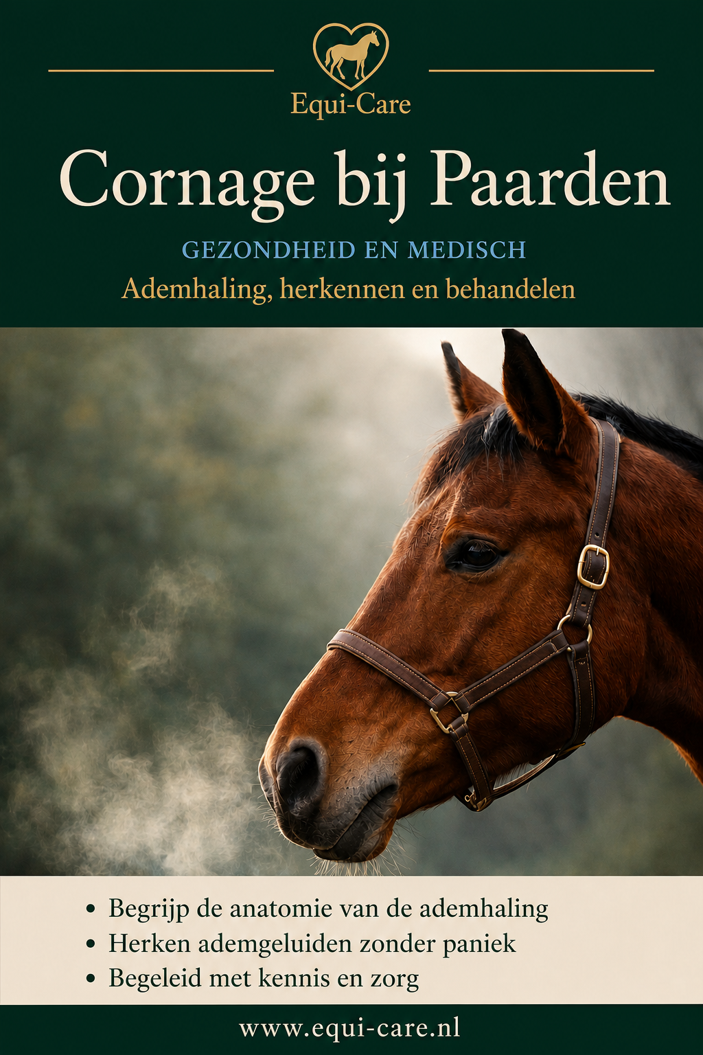 Cornage bij Paarden