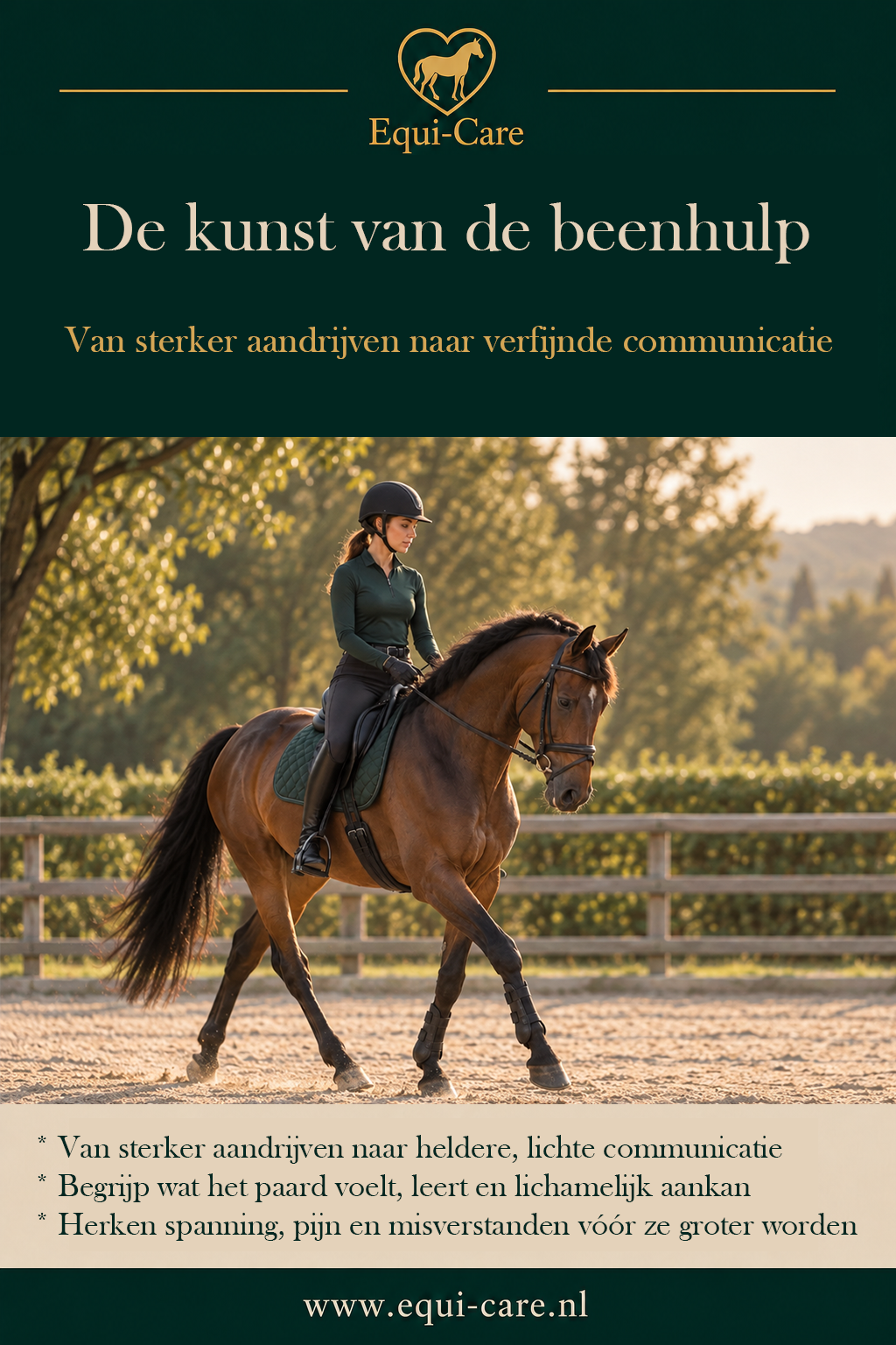 De kunst van de beenhulp