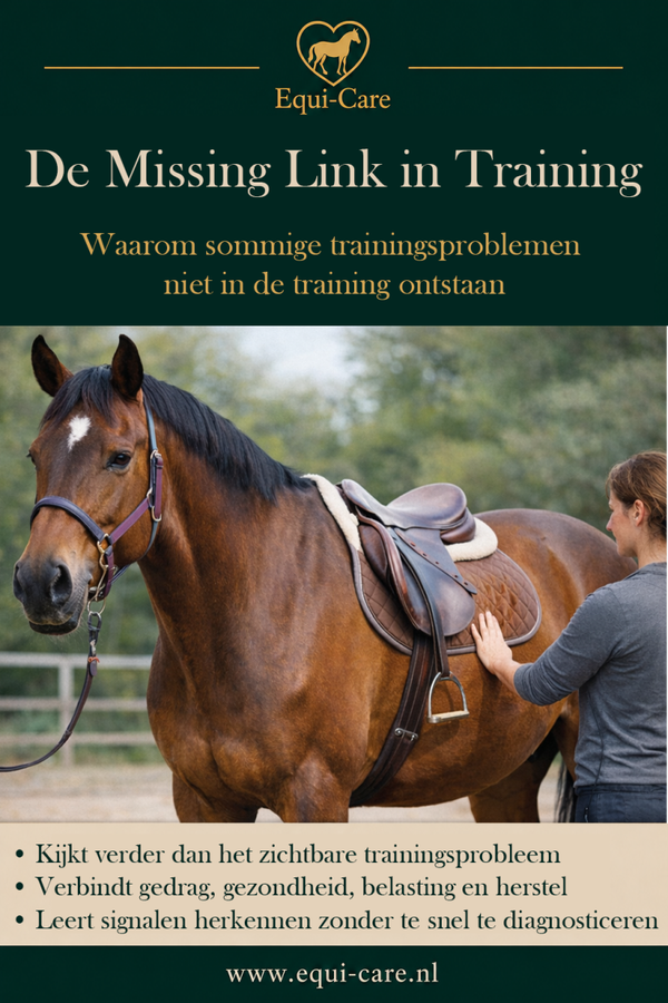 De Missing Link in Training