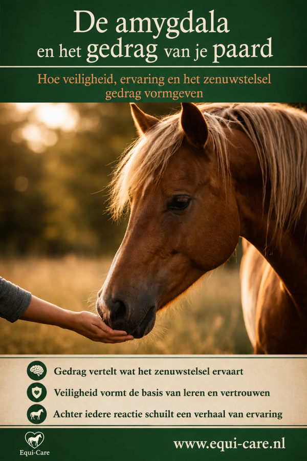De amygdala en het gedrag van je paard