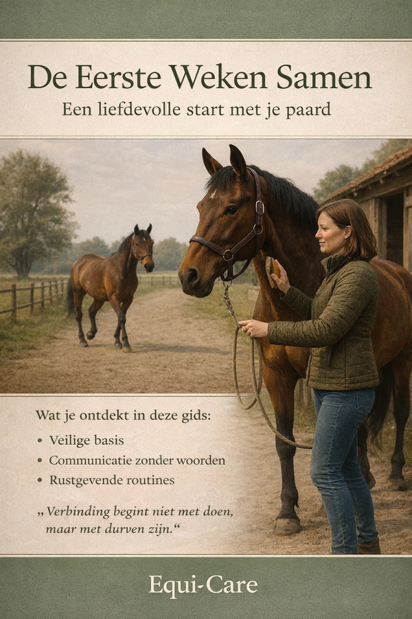 De Eerste Weken Samen | Een liefdevolle start met je paard
