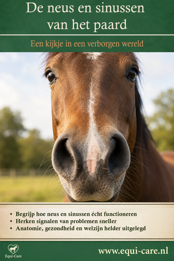 De Neus en Sinussen van het Paard | Begrijpen hoe ademhaling, geur en gezondheid samenkomen