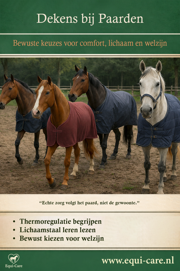 Dekens bij Paarden | Bewuste keuzes voor comfort, lichaam en welzijn