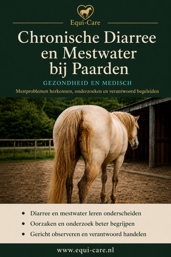 Chronische Diarree en Mestwater bij Paarden