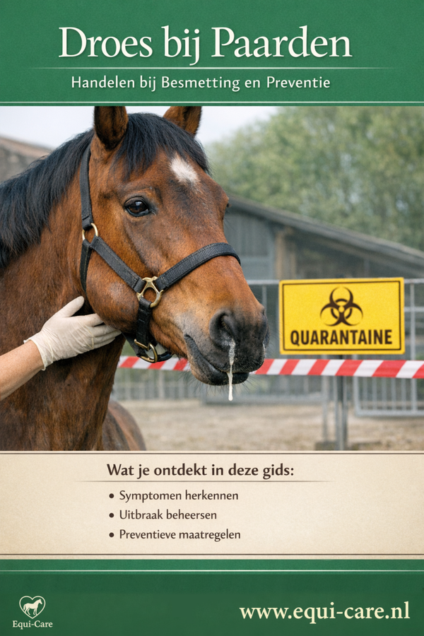 Droes bij Paarden | Handelen bij besmetting, quarantaine en preventie
