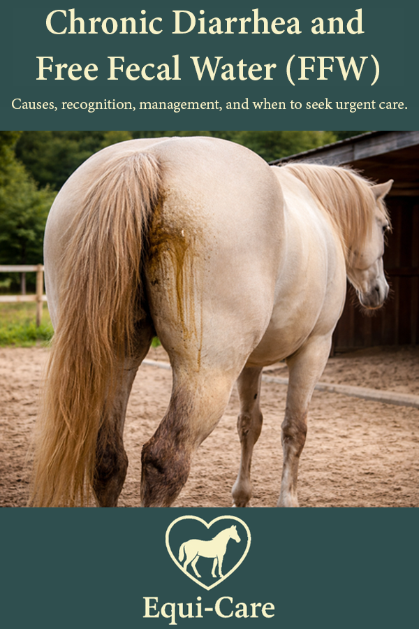Chronic Diarrhea and Free Fecal Water in Horses
