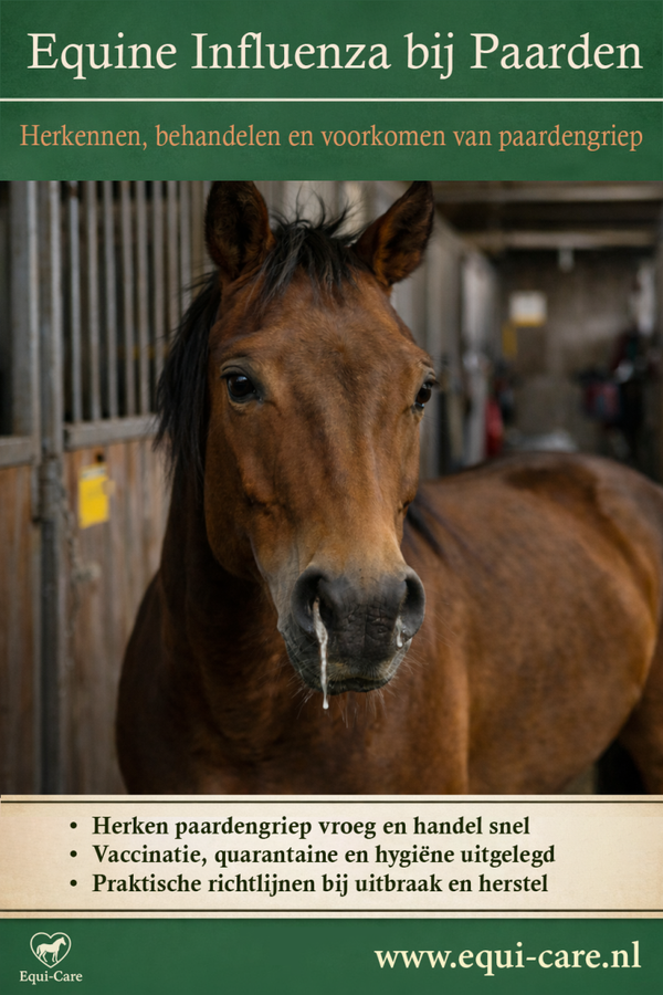 Equine Influenza bij Paarden | Herkennen, behandelen en voorkomen van paardengriep