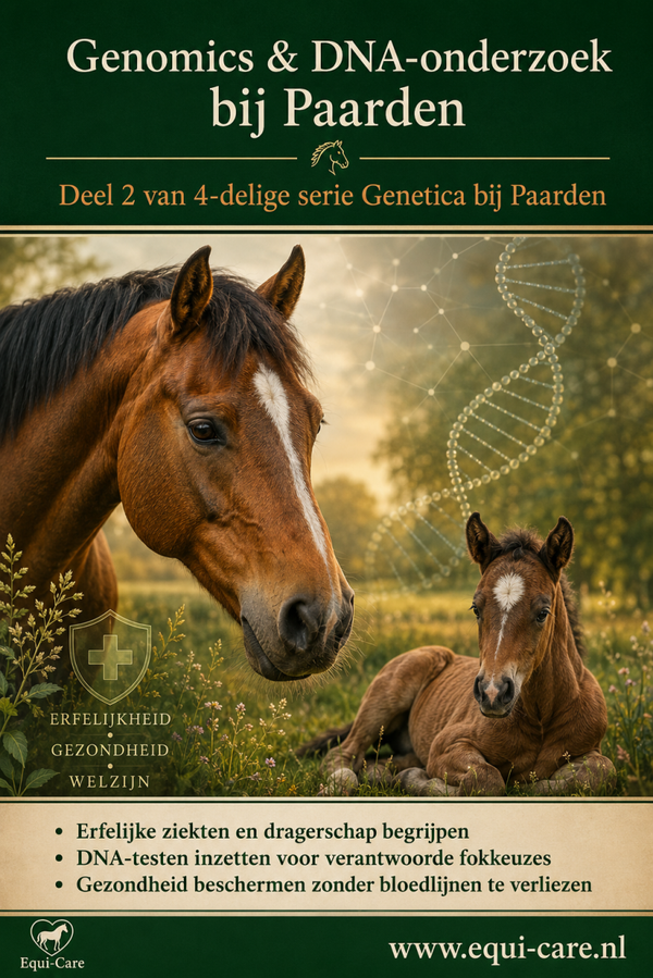 Paardengenomica en DNA-onderzoek bij Paarden Deel 2