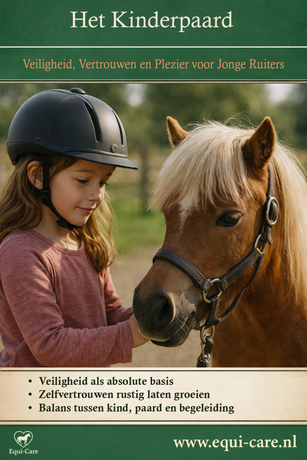 Het Kinderpaard | Veiligheid, vertrouwen en plezier voor jonge ruiters