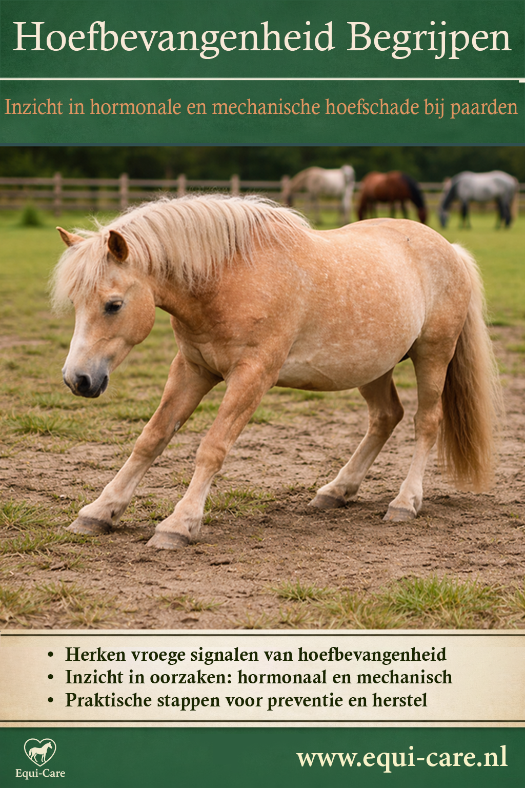 Hoefbevangenheid Begrijpen | Inzicht in hormonale en mechanische hoefschade bij paarden