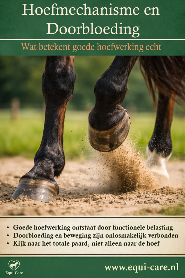 Hoefmechanisme en Doorbloeding | Wat betekent goede hoefwerking echt