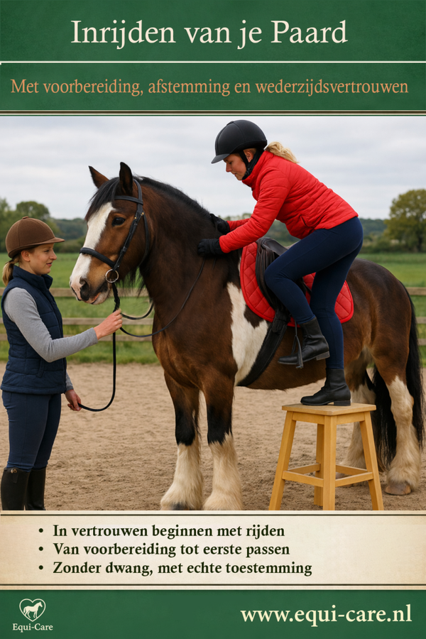 Inrijden van je Paard | Vertrouwen, Voorbereiding en Zacht Beginnen