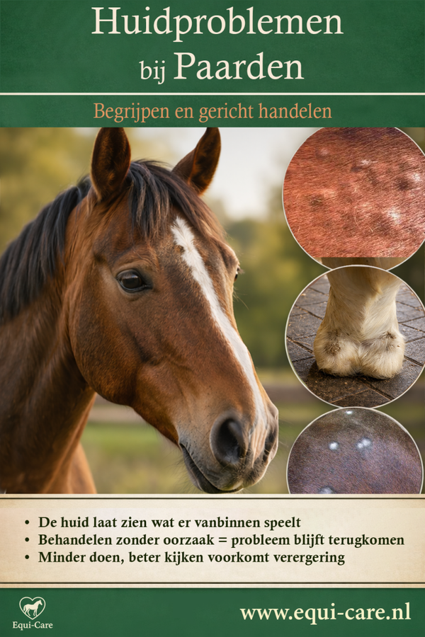 Huidproblemen bij paarden