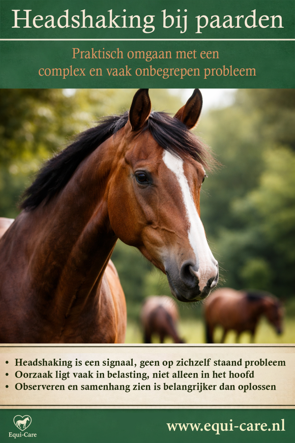 Headshaking bij Paarden