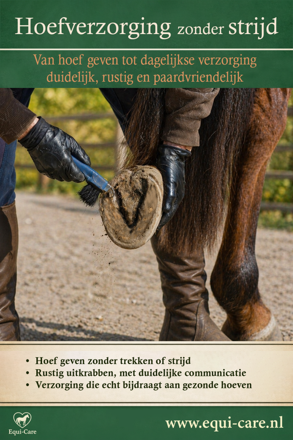 Hoefverzorging zonder strijd