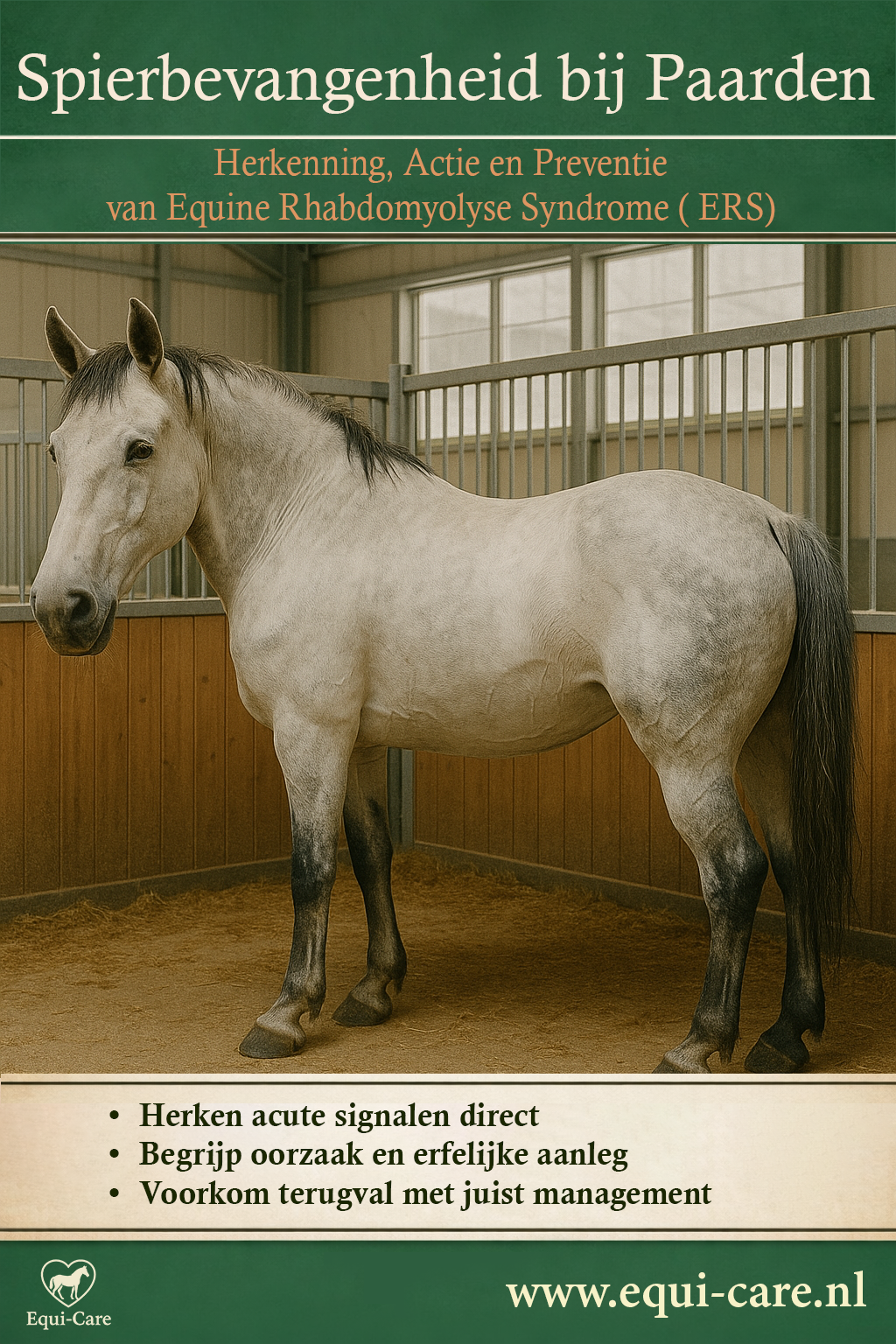 Spierbevangenheid bij Paarden