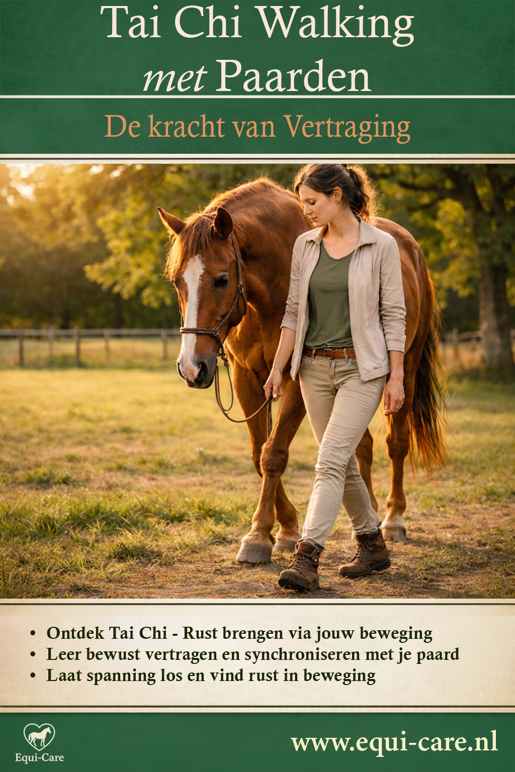 Tai Chi Walking met Paarden