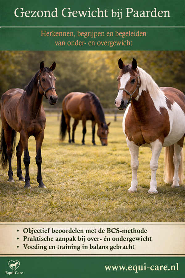 Gezond Gewicht bij Paarden