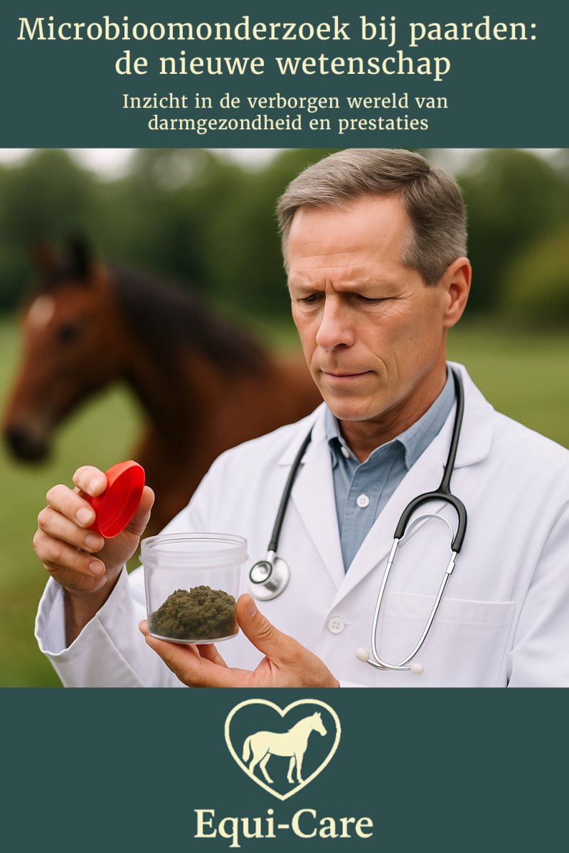 Microbioomonderzoek bij paarden