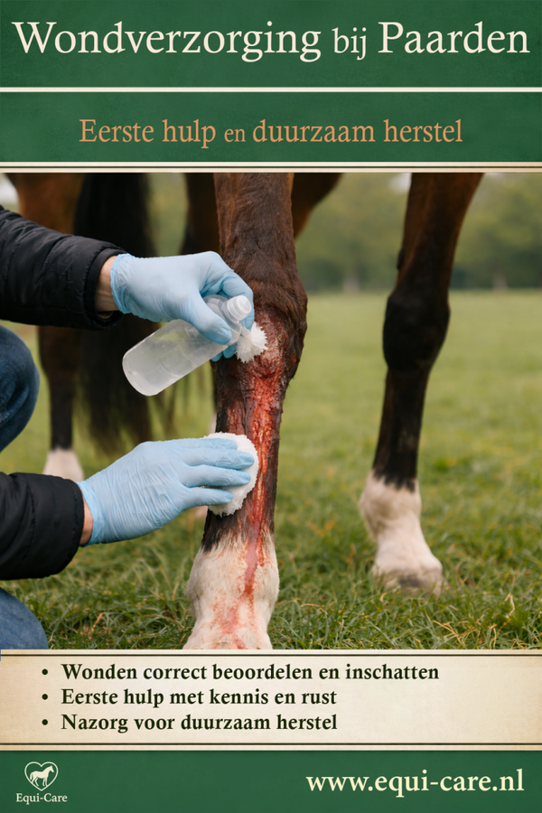 Wondverzorging bij Paarden